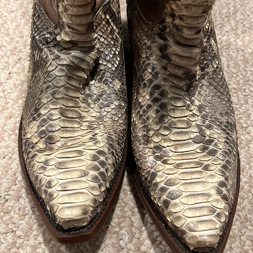 Dan Post boots snake skin boots size Mens 11